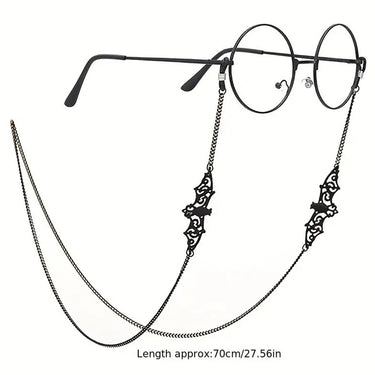 Black Bat Glasses Chain